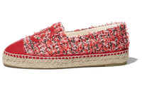 CHANEL Casual Single Shoes Women's Red Pink
