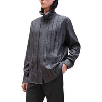 HERMES Shirts Men Anthracite