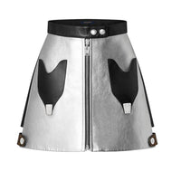 LOUIS VUITTON Casual Long Skirts Women's Silver
