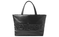 SAINT LAURENT Lambskin Handbag Men's Black
