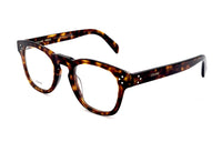 CELINE   Rectangular Eyeglass Frames Men's Tortoiseshell