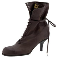 MIU MIU Ankle Boots Women's Brown