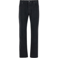 SAINT LAURENT Logo Patch Slim Cut Jeans
