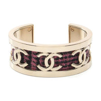 CHANEL Gold-Plated Bangles Women's Gold