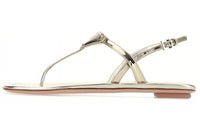 PRADA Strap Sandals Women's Gold