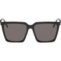 SAINT LAURENT Acetate Butterfly Sunglasses Men's Black