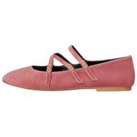 CELINE Les Ballerines Flat Casual Single Shoes Women's Pink