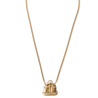 PRADA Metal Necklaces Women's Gold