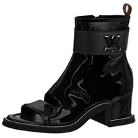LOUIS VUITTON Moonlight Ankle Boots Women's Black