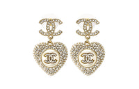 CHANEL Earrings Women's Gold