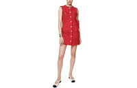 CHANEL SS22 Sleeveless Dress Women's Red