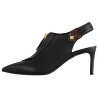 LOUIS VUITTON Slim Heel High Heels Women's Black
