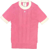 CHANEL 23 Spring And Summer T-Shirt Women's Pink