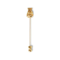 Loro Piana Brass Brooches Women's Gold