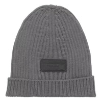 PRADA Virgin Wool Beanies Men's Gray