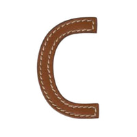 MIU MIU Leather Brooches Women's Umber