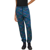 HERMES Knitted Sports Pants Women's Blue