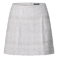 LOUIS VUITTON Lurex Tweed Mini Skirt