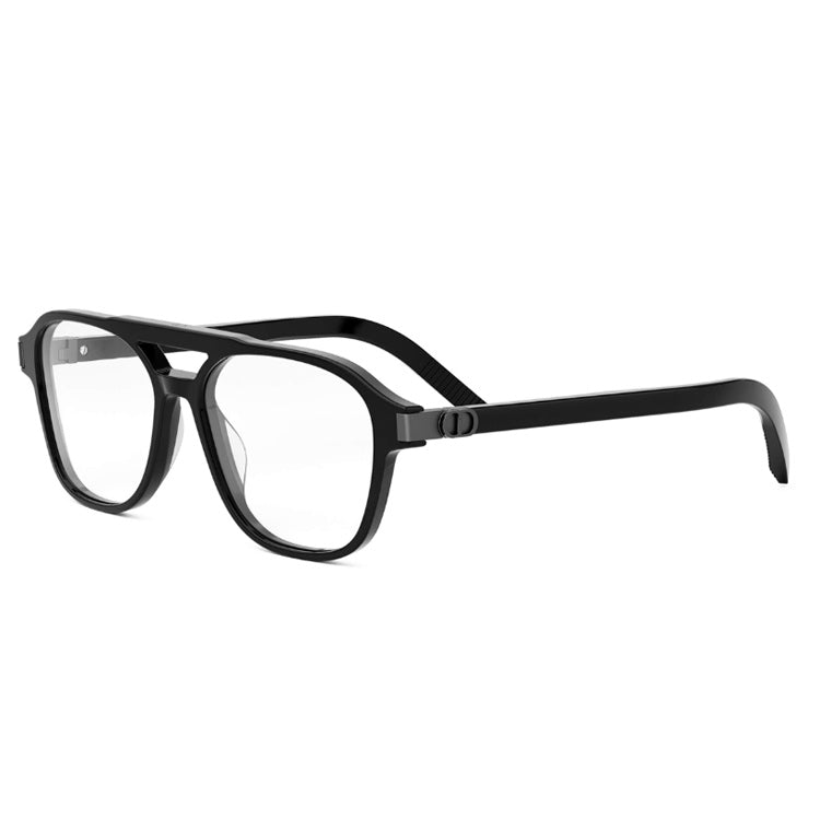 DIOR Acetate Aviator Eyeglass Frames Men's Black