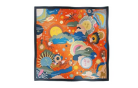 HERMES Silk Scarves Women's Multicolor