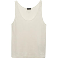 PRADA Linen And Cotton Tank Top