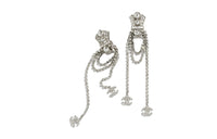 CHANEL Earrings Women's Silver