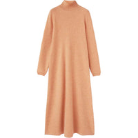 Loro Piana Long-Sleeved Dresses Women's Rock Salt Pink Mixed Color