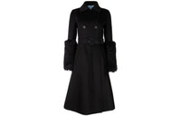 PRADA Coats Women's Black