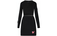 LOUIS VUITTON Long-Sleeved Dresses Women's
