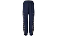 LOUIS VUITTON FW23 Knitted Sports Pants Men's Dark Denim