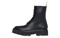 CELINE Women's Bulky Laced Up Boot 'Shiny Bull'
