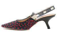 DIOR J'Adior Irregular Heel High Heels Women's Red