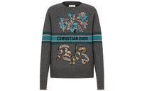 DIOR Quarterly New Products Cashmere Sweaters Women's Gray
