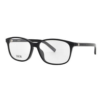 DIOR Acetate Square Eyeglass Frames Men's Bright Black