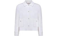 DIOR Quarterly New Products Jackets Women's White