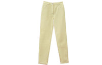 HERMES FW22 Casual Pants Women's Sour Yellow