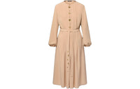 LOUIS VUITTON 1AFEVC Monogram Accent Pleat Dress