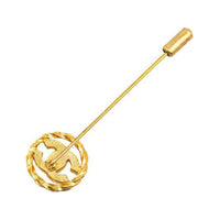 CHANEL Gold-Plated Earrings Women's Gold