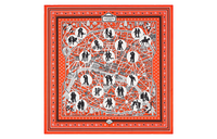 HERMES Silk Scarves Women's Multicolor