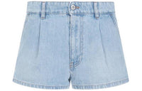 MIU MIU Casual Shorts Women's Light Blue