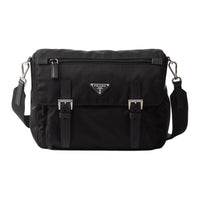 PRADA Nylon Shoulder Bag Crossbody Bag Regular Women's Black
