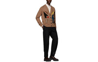 HERMES Cashmere Sweaters Men Camel