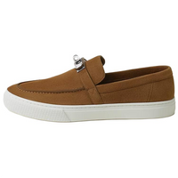 HERMES Game Casual Shoes Men's Brown