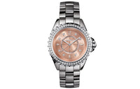 CHANEL J12 Collection Wrist Watch Quartz Movement Ceramic Titanium Strap Red Watch Dial Women's H2563