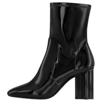 LOUIS VUITTON Silhouette Ankle Boots 8cm Women's Black