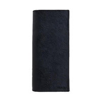 PRADA Cow Leather Wallet Unisex Black