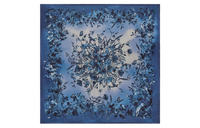 DIOR Silk Scarves Women's Blue