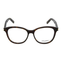 SAINT LAURENT Square Eyeglass Frames Men's Black