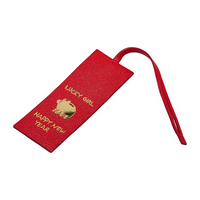 MIU MIU Leather Keychains Women's Red