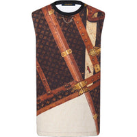 LOUIS VUITTON T-Shirt Women's Brown